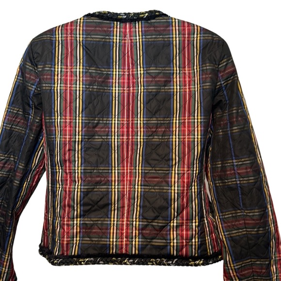 J. Crew Quilted Lady Jacket in Stewart Plaid - Picture 7 of 7